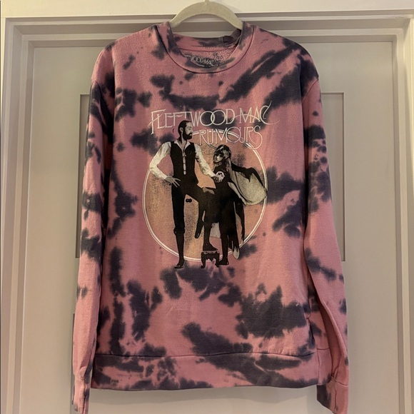 Fleetwood Mac size M tie dyed sweatshirt - Picture 1 of 4